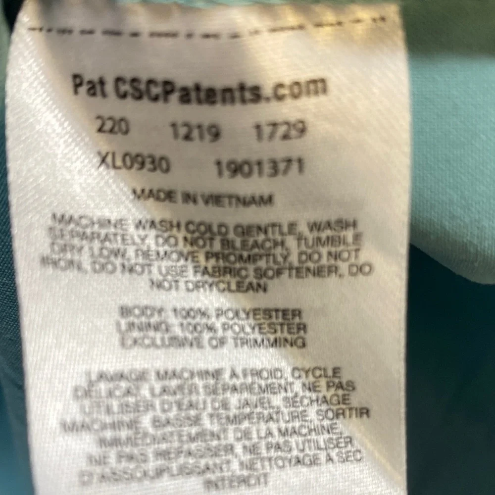 Columbia size‎ large Women's Teal lightweight Button Down Shirt fishing outdoors - Picture 9 of 9